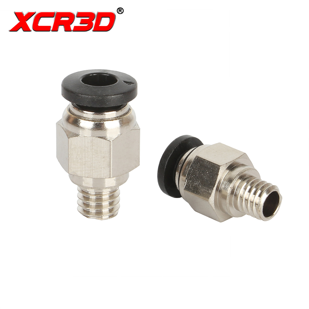 Ptfe Tape Thread - Xcr3d 3dプリンター部品,PC4-M6ストレートスルー空気圧継手,4x2,e3d用ptfeチューブ,1.75mm,ホット