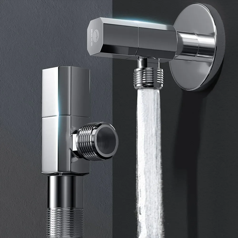 真鍮製G1/2アングルバルブ 温冷水入口止水栓 壁掛け式 ト - Toilet Fill Valve のレビューと価格