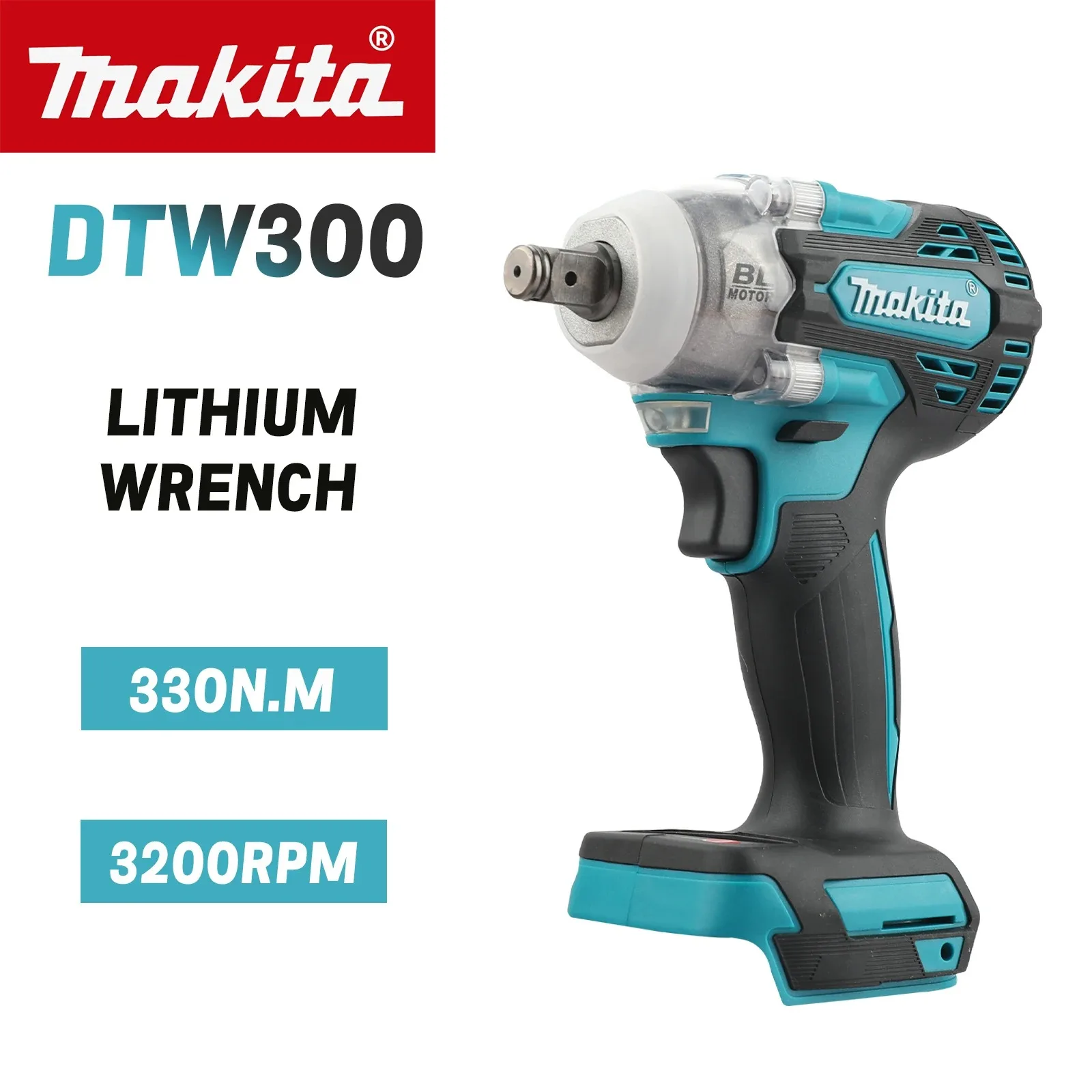 マキタ DTW300 18V ブラシレスコードレスインパクト - Makita Drill Dtw300 のレビューと価格