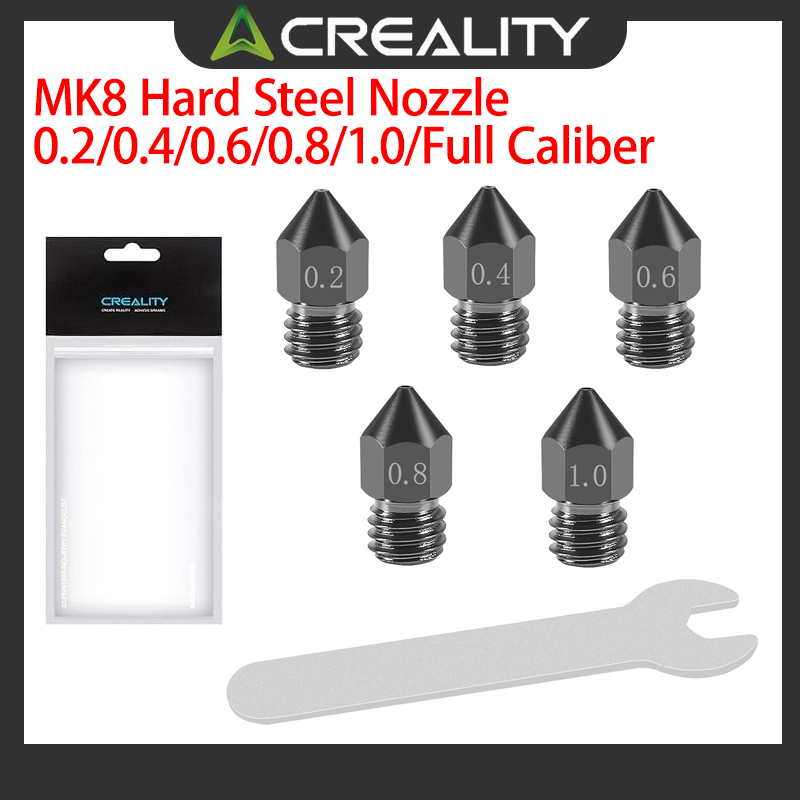 Creality 公式 MK8 ハードスチールノズル 0.2 - Creality Printer K1 のレビューと価格